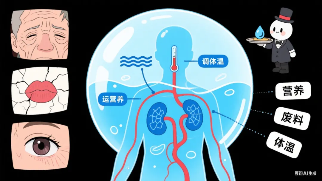 眼睛缺水干澀，多喝水有用嗎？